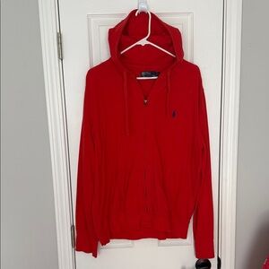Polo by Ralph Lauren Red Hooded Jacket